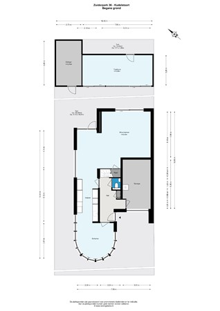 Floorplan - Zuiderpark 36, 1433 PS Kudelstaart